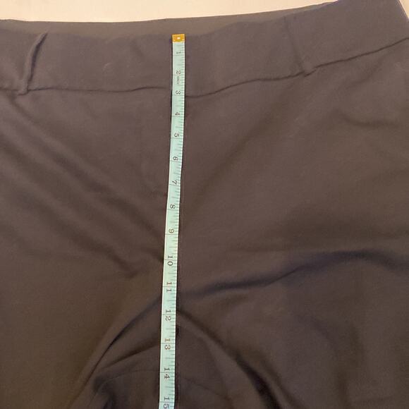 Lane Bryant The Laney Wide Leg Crop Pant 3 Button Detail Detail EUC Sz 20 Cotton - Picture 12 of 15